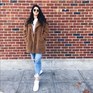 Brown Teddy Coat